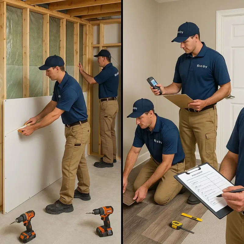 Repairs and Reconstruction process in Conemaugh, PA